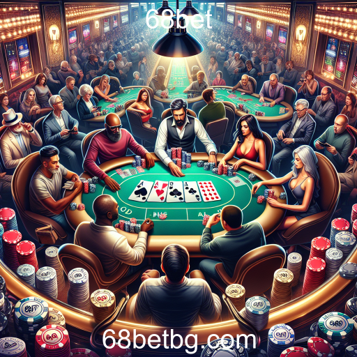 Descubra a Emoção do Poker no 68bet